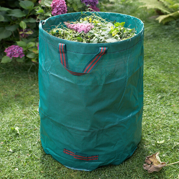 Faltbarer Gartenabfallsack, 272 l, 3er-Set