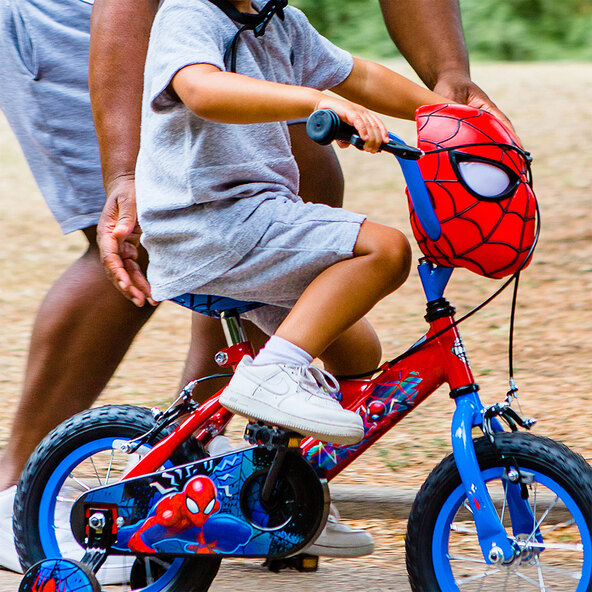 Kinder-Fahrrad Spider-Man 12 Zoll, rot