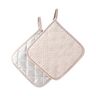 Ofenhandschuhe & Topflappen Set Japandi, beige