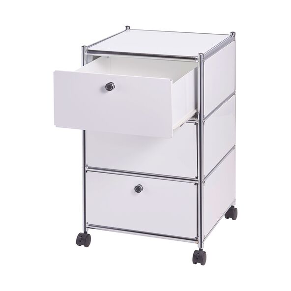 Rollcontainer, weiß