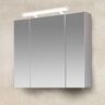 Bad-Spiegelschrank Dorina, 80 cm