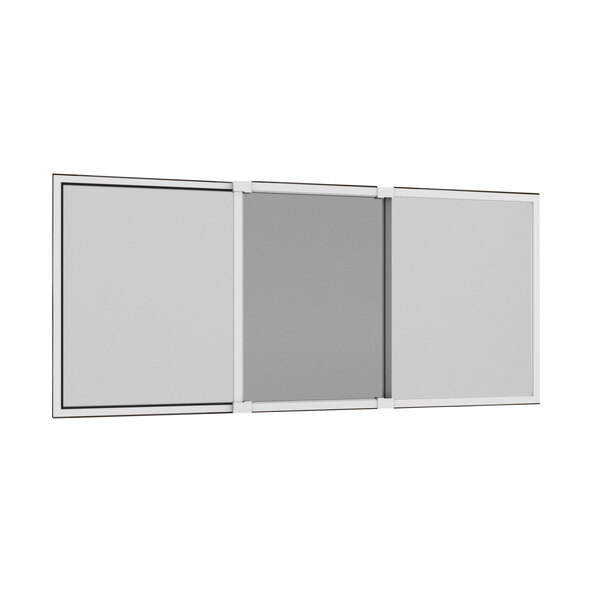 Alu-Schiebefenster COMFY SLIDE, 75 x 100 cm, weiß