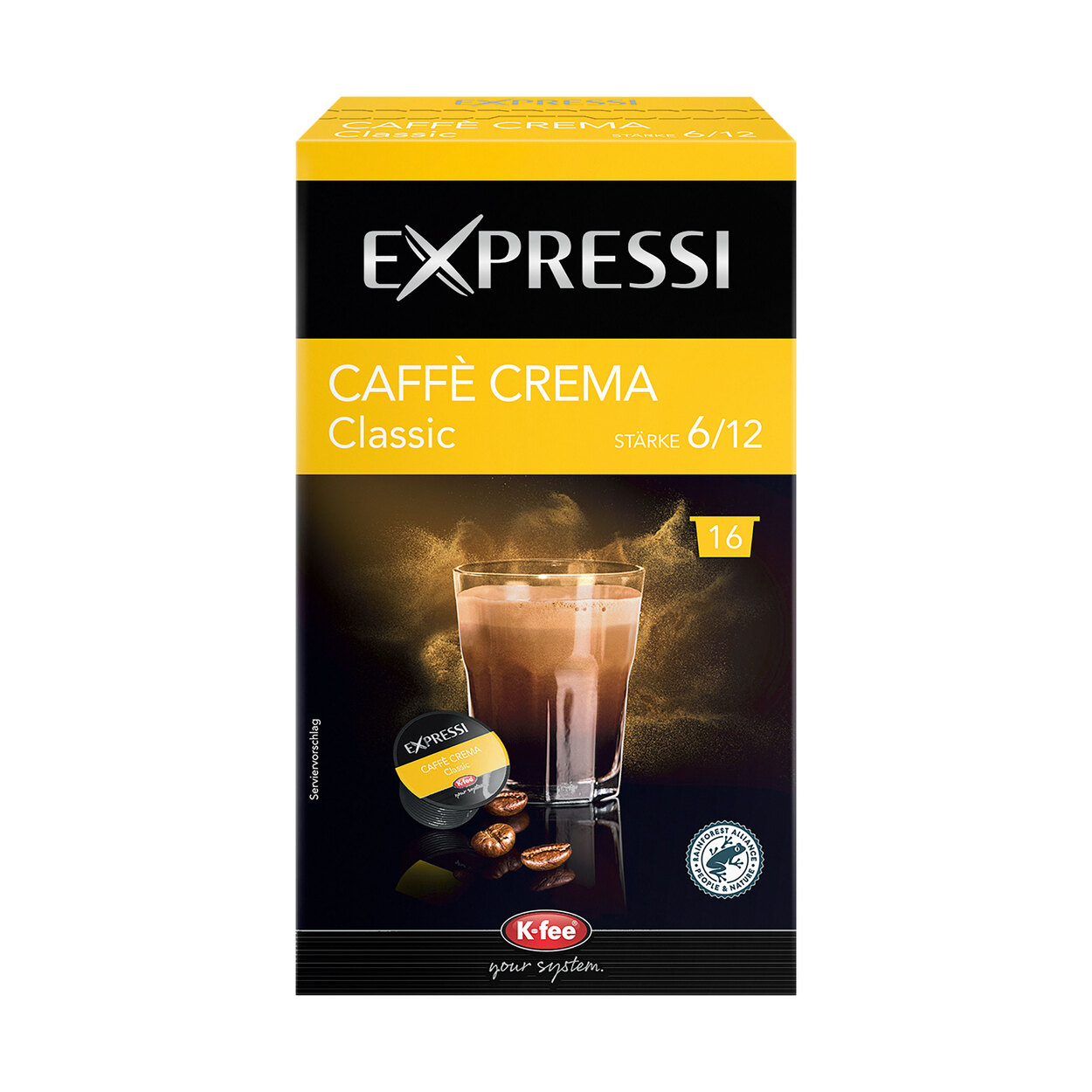 Expressi Kaffeekapseln, Caffè Crema Classic ALDI