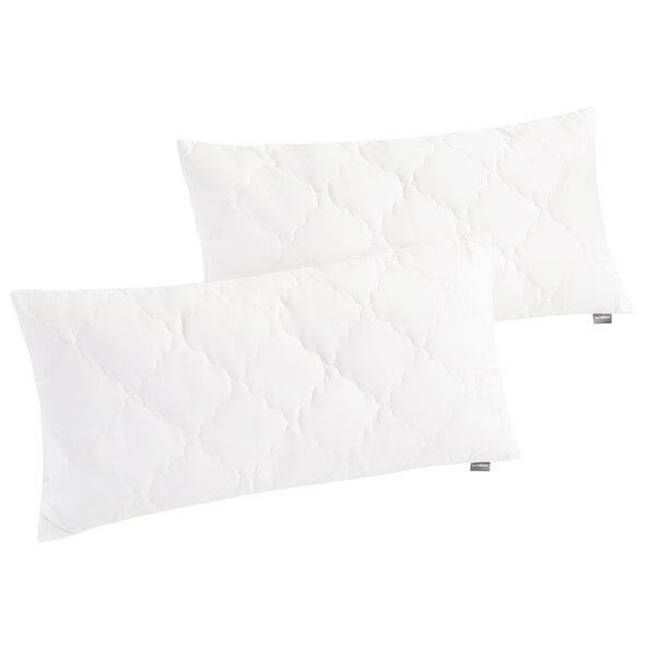 Kopfkissen mit Bambus, 40x80 cm, 2er-Set
