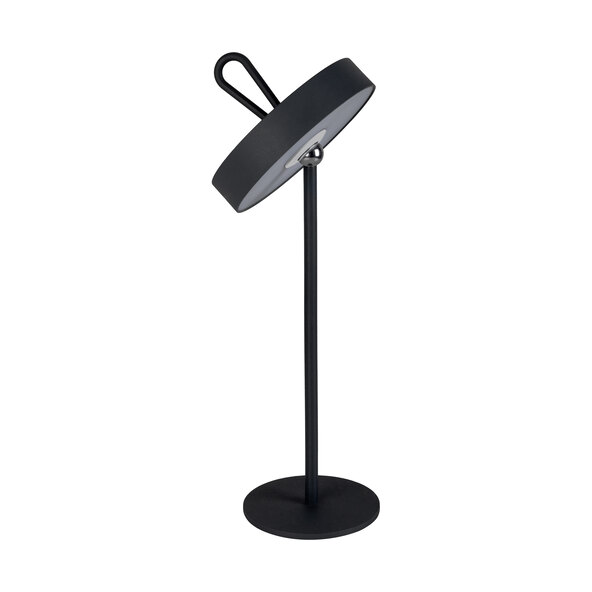 LED-Akku-Tischlampe ELLA, schwarz