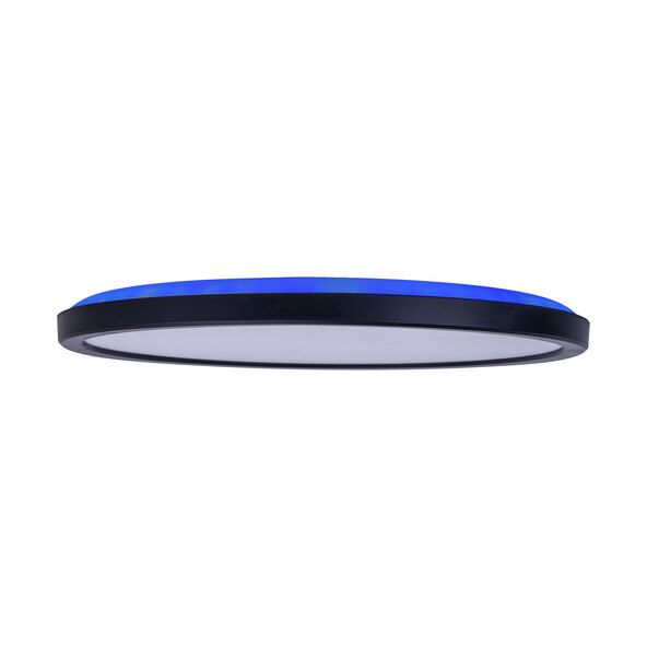 LED Deckenleuchte CARLO mit RGB-Backlight, ⌀ 29,3 cm