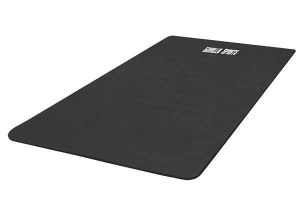 Yogamatte, schwarz 