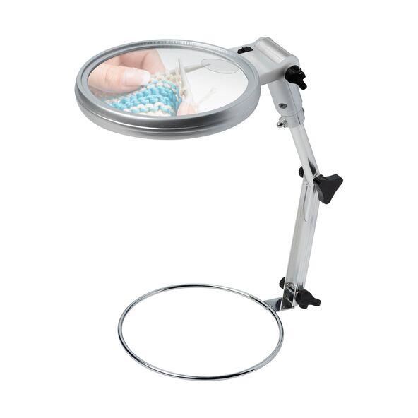 Nählupe 2x/4x mit LED Beleuchtung