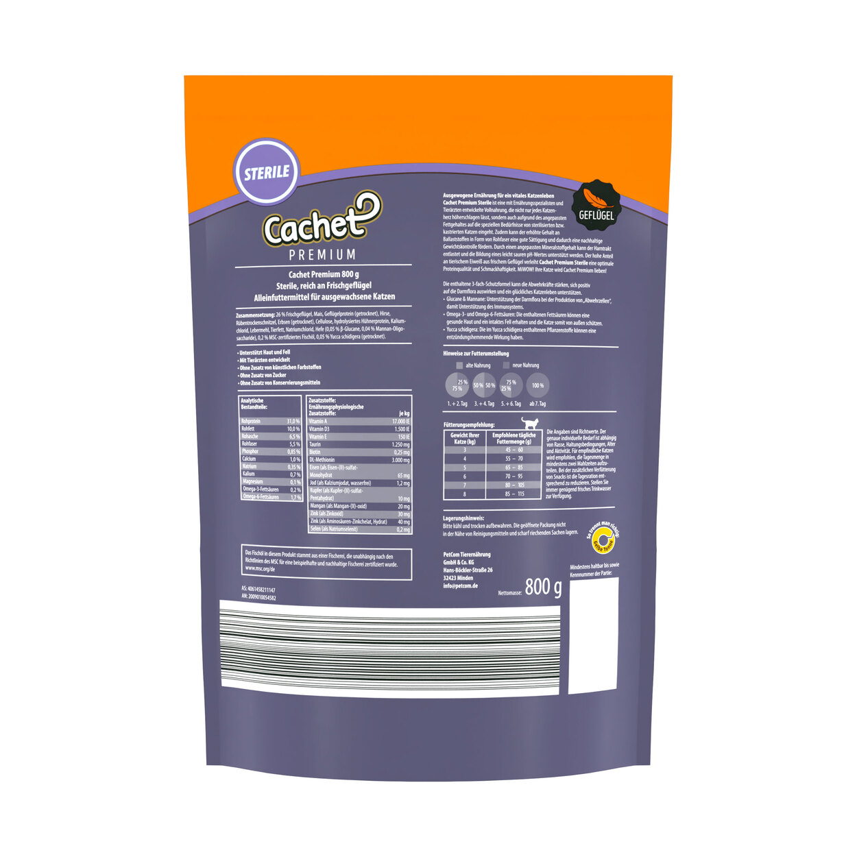 Cachet PremiumKatzenTrockenfutter ALDI
