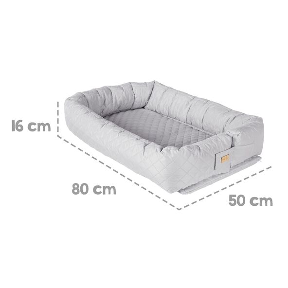 3 in 1 Babylounge, grau