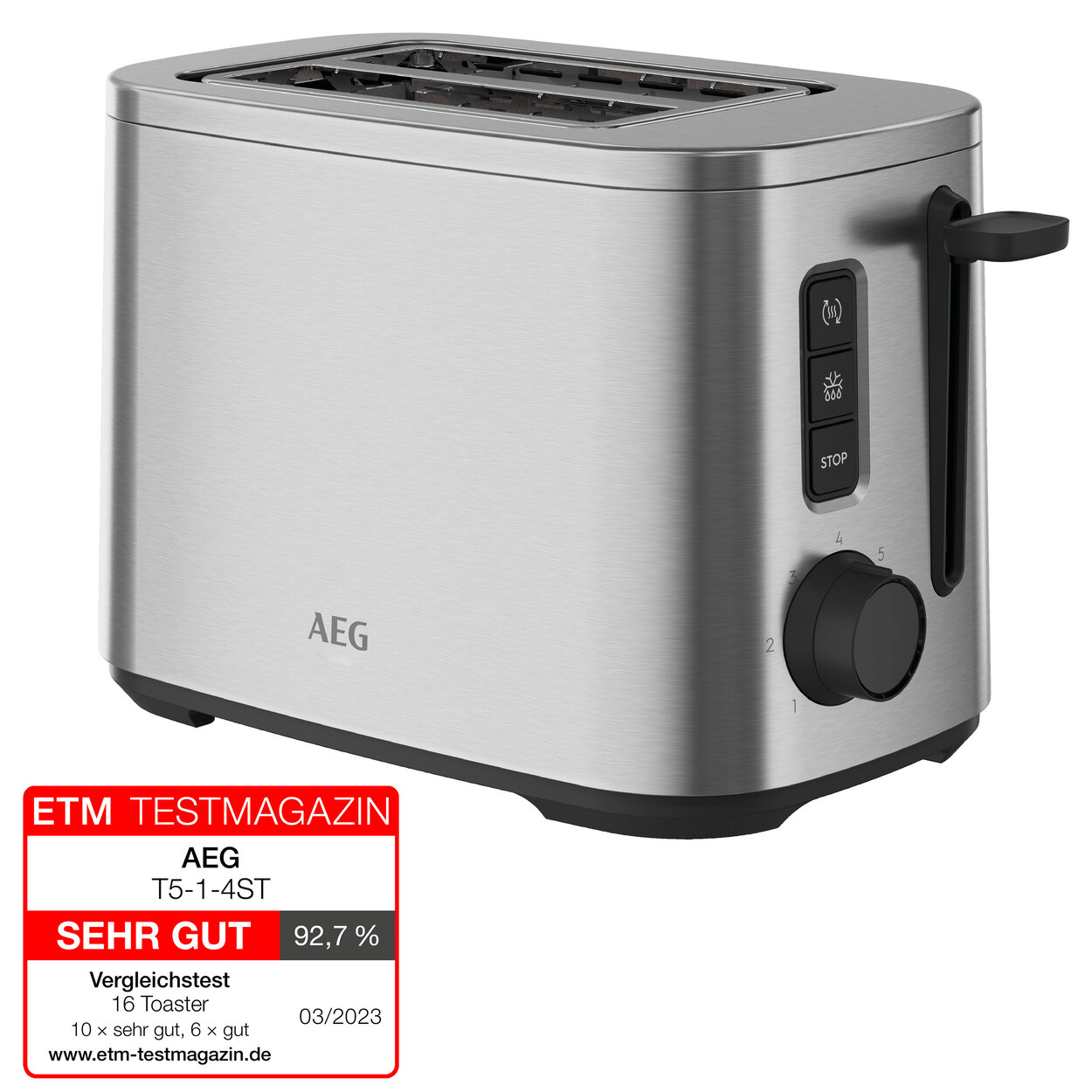 AEG Toaster T514ST ALDI