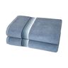 Badetuch, 2er Set, blau
