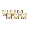 Duftkerze ESSENTIALS soft vanilla, 6er Set