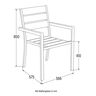 Gartenstuhl MADERA, 6er Set