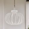 LED-Akku-Tisch- und Bodenleuchte Korga, weiß, ⌀ 36 cm