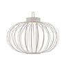 LED-Akku-Tisch- und Bodenleuchte Korga, weiß, ⌀ 46 cm