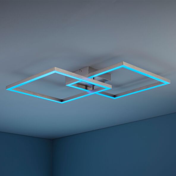 LED-Deckenleuchte LOLAsmart MAXI, 63 x 63 cm