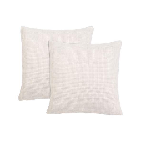 Dekokissen Spirit, 40 x 40 cm, 2er Set, creme