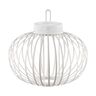 LED-Akku-Tisch- und Bodenleuchte Korga, weiß, ⌀ 36 cm