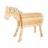 Holzpferd Niels, natur