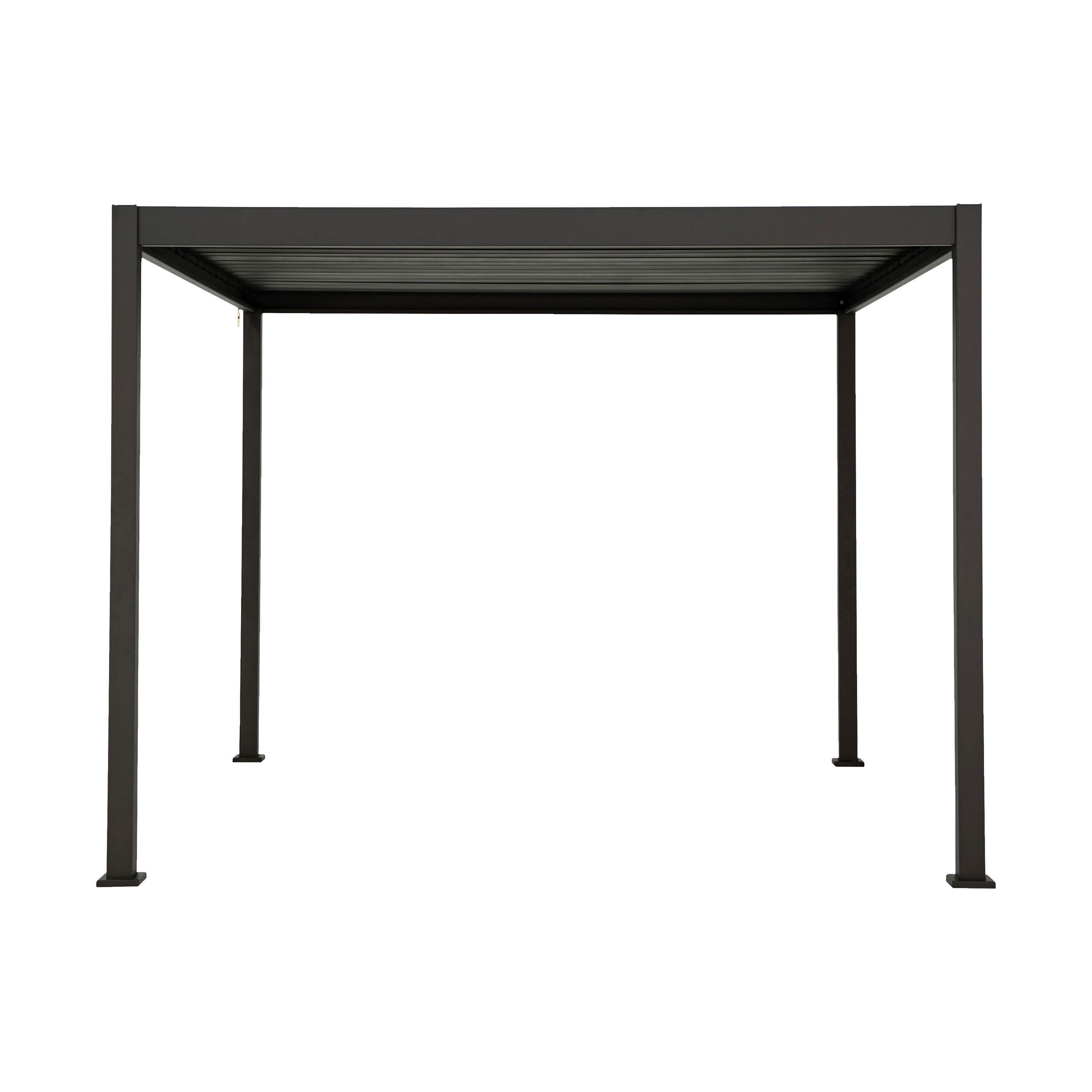 Mirador Pavillon mit Lamellendach, 3 x 3 m ALDI