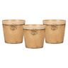 Keramik-Blumentopf 3er Set Ø 16 cm, Toscana Luminoso