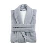 Bademantel Turin, silber, S