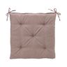 Sitzkissen Darco, 40 x 40 cm, 4er Set, taupe