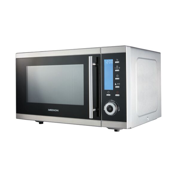 4 in 1 Edelstahl-Mikrowelle (MD15501)