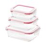 Food Container, rechteckig, 6er Set