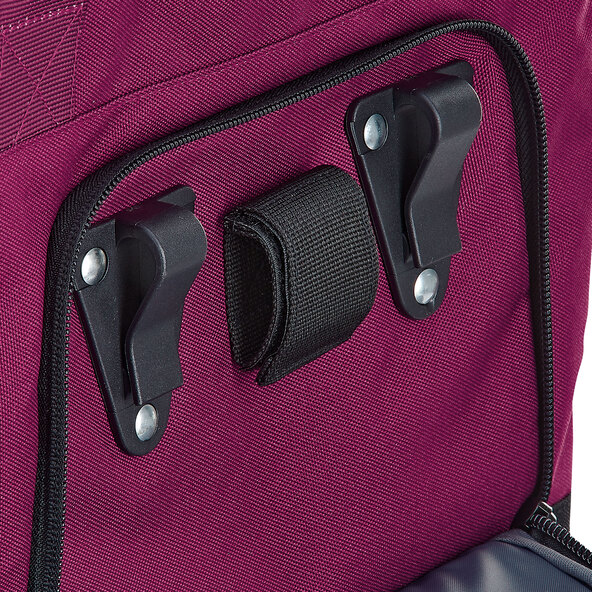 Isolierte Fahrrad-Seitenpacktasche Lila