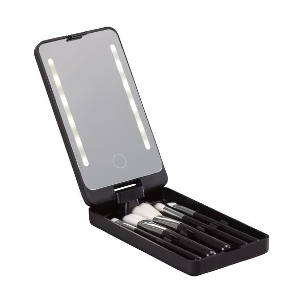 Beauty-Tool Geschenkset, schwarz, 3-tlg.