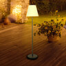 LED-Akku-Solar-Stehlampe