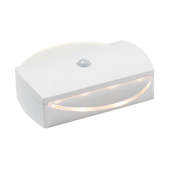 LED-Treppenlicht, 3er Set, rund