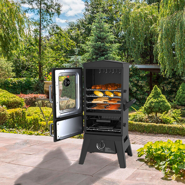 El Fuego Gasgrill Smoker ALDI ONLINESHOP