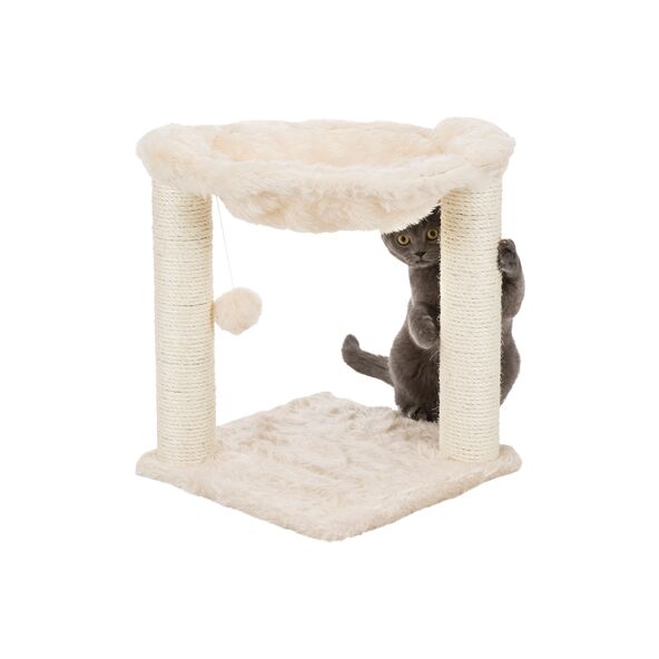 Katzen-Kratzbaum, creme, 50 cm