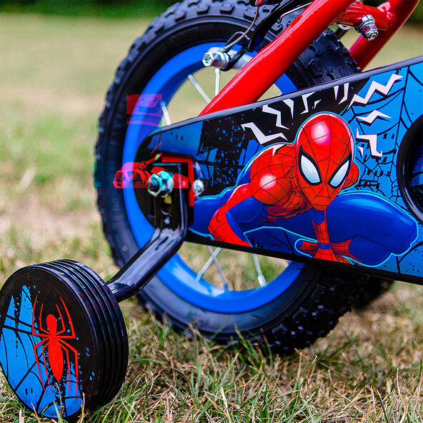 Kinder-Fahrrad Spider-Man 12 Zoll, rot