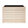 Holz-Hochbeet Asket Natur, L 130 x 70 x 90 cm