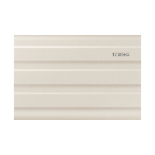 Portable SSD Festplatte T7 Shield, 2 TB, beige