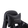Gaming-Stuhl Chefsessel, schwarz