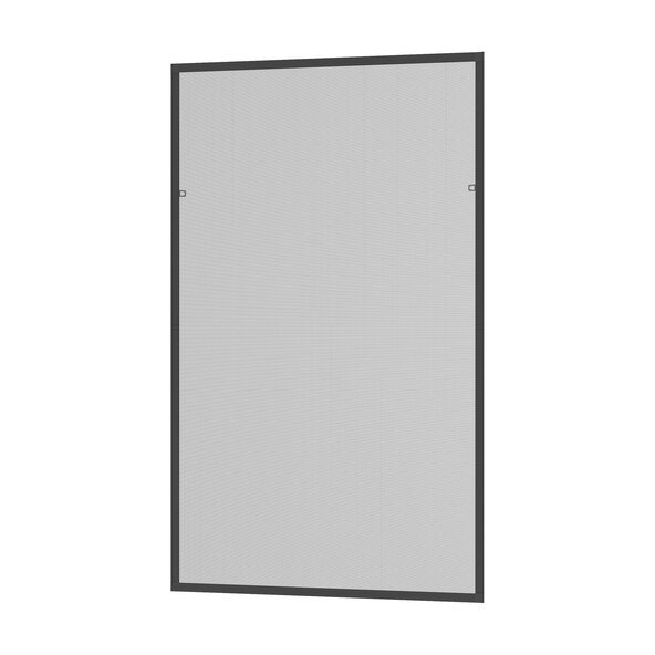 Insektenschutz Fensterbausatz Compact XL, 130 x 220 cm, anthrazit