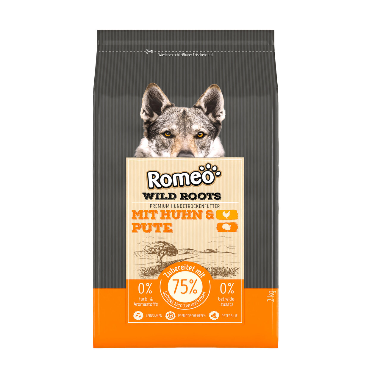Romeo Premium HundeTrockenfutter Wild Roots ALDI