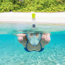 Schnorchelmaske, blau, S/M