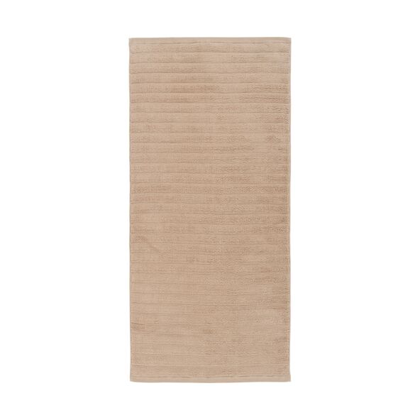 Handtuch Hoch/Tief, 2 x 2er Set, beige