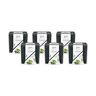 Duftkerze ESSENTIALS black bamboo, 6er Set
