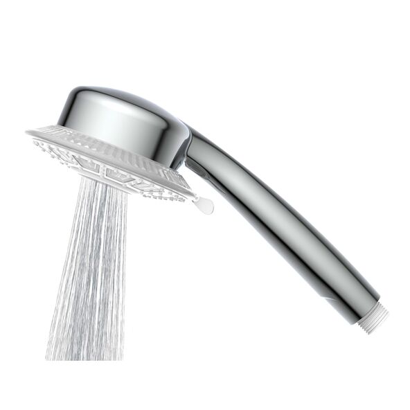 LED Handbrause YLLUMI, Chrom