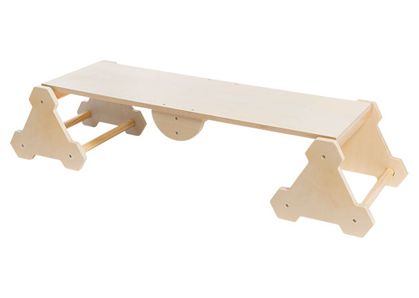 3-in-1 Holz-Balancebalken