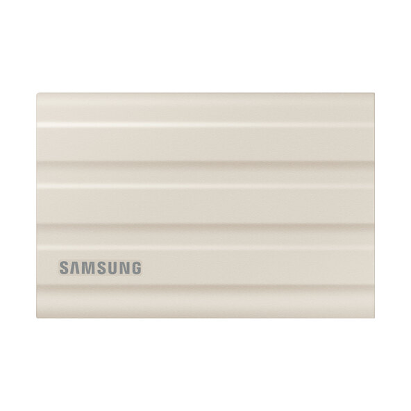 Portable SSD Festplatte T7 Shield, 1 TB, beige