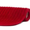 Badteppich Berlin in Cord Optik, 2er Set, 50 x 70 cm, bordeaux