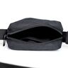 Schultertasche, schwarz